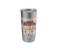 Former Emo Kid Corporate Millennial Office Burnout Stainless Steel Insulated Tumbler