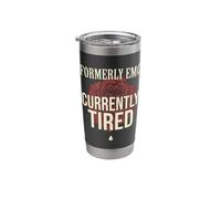 Former Emo Kid Corporate Millennial Office Burnout Stainless Steel Insulated Tumbler