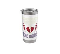 Former Emo Kid Corporate Millennial Office Burnout Stainless Steel Insulated Tumbler