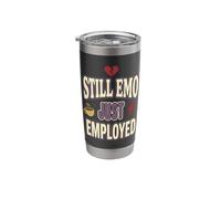 Former Emo Kid Corporate Millennial Office Burnout Stainless Steel Insulated Tumbler