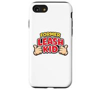 Former Leash Kid Funny Retro Throwback Humor Shirt Exchange Case for iPhone SE (2020) / 7/8