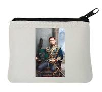 Former Prime Minister of The United Kingdom Neoprene Coin Purse Pouch 10x11cm White