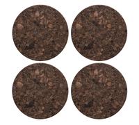 Formgatan Cork coaster 4-pack smoked