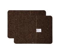Formgatan Cork placemat 30x40 cm 2-pack Smoked