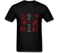 formi Men's The Sisters of Mercy First and Last and Always T Shirt Size XL Black