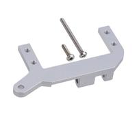 FORMIAHA Aluminium TRX4 Front Axle Bracket Servo Mount Stand 4-Link Suspension Kit For 1/10 RC Crawler Car TRX4(Silver)