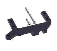 FORMIAHA Aluminium TRX4 Front Axle Bracket Servo Mount Stand 4-Link Suspension Kit For 1/10 RC Crawler Car TRX4(Schwarz)