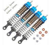 FORMIAHA For CW-01 RC Car Oil Shocks Absorber Damper For Tam-iya 1/12 Lunch Box Midnight Pumpkin #58727#58499 For CW01 Chassis Upgrades Parts(Blau)
