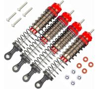 FORMIAHA For CW-01 RC Car Oil Shocks Absorber Damper For Tam-iya 1/12 Lunch Box Midnight Pumpkin #58727#58499 For CW01 Chassis Upgrades Parts(Rot)