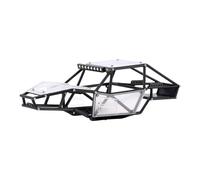 FORMIAHA For Ro-ck For Tar-antula Nylon Buggy Body Shell Chassis Kit For 1/18 RC For Cra-wler TRX4M Upgrade(Unassembled Clear)