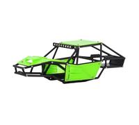 FORMIAHA For Ro-ck For Tar-antula Nylon Buggy Body Shell Chassis Kit For 1/18 RC For Cra-wler TRX4M Upgrade(Unassembled Green)