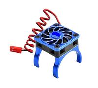 FORMIAHA For TR-AXXAS for XRT 3S 1/8 for JATO 2S 4S Metal High Speed Motor Cooling Fan 18000 Rpm Compatible With 36MM Motor(Blau)