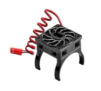 FORMIAHA For TR-AXXAS for XRT 3S 1/8 for JATO 2S 4S Metal High Speed Motor Cooling Fan 18000 Rpm Compatible With 36MM Motor(Schwarz)