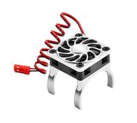 FORMIAHA For TR-AXXAS for XRT 3S 1/8 for JATO 2S 4S Metal High Speed Motor Cooling Fan 18000 Rpm Compatible With 36MM Motor(Silver)