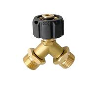 FORMIAHA High Pressure Washer Water Outlet Spliter Seperator Adapter M22 15MM Connector