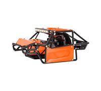 FORMIAHA Nylon Rock Buggy Body Shell Chassis Kit For 1/24 RC Crawler Car Axial SCX24 C10 For JEEP For Br-onco Upgrade Parts(Unassembled Orange)