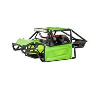 FORMIAHA Nylon Rock Buggy Body Shell Chassis Kit For 1/24 RC Crawler Car Axial SCX24 C10 For JEEP For Br-onco Upgrade Parts(Unassembled Green)
