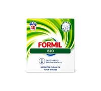 Formil Bio Laundry Washing Powder 2kg - Concentrated Washing Detergent for Brilliant Whites & Tough Stain Removal, Effective from 20°C, Low Temperature (2 kg Bio)