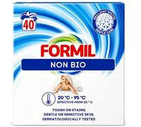 Formil Bio Laundry Washing Powder 2kg - Concentrated Washing Detergent for Brilliant Whites & Tough Stain Removal, Effective from 20°C, Low Temperature (Non Bio)