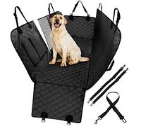 Formonix Dog Seat Covers For Cars Back Seats - 5 Layer Dog hammock for car with Mesh Window, Side Flaps & Anti scratch | Heat-pressed Waterproof dog travel hammock for cars/SUVs/Trucks