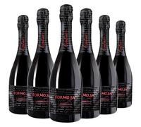 Formosa | Lambrusco Grasparossa Di Castelvetro DOP | Sparkling Red Wine | Medium Dry | Notes of Blackberry and Raspberry | 11% (6 x 75cl)