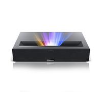 Formovie Theater - Triple Laser - Vibrant, Vivid ALPD® 4.0 RGB+ Technology - 1800 ISO Lumens - 4K UHD Resolution - Dolby Vision & Atmos Ultra Short Throw UST Projector - With Android TV 11