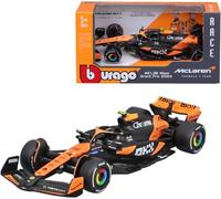 - Formula 1 car compatible with Lando Norris McLaren MCL38#4 Miami GP 2024, 1/43 scale, Bburago 383214N