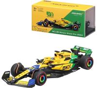- Formula 1 car compatible with Oscar Piastri McLaren MCL38#81 2nd Monaco GP 2024 1/43 scale Bburago 38215PS