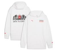 Formula 1 Drive to Survive Graphic Race Hoodie - White