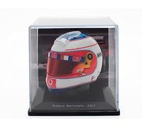 - Formula 1 Helmet Compatible with Ferrari F1: Rubens Barrichello 2003-1/5 Scale - CAS15