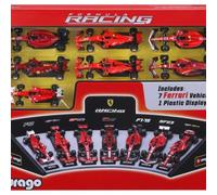 1:43 F1 FERRARI DELUXE GIFT SET WITH DISPLAY STAND