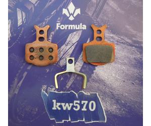 Formula - Couple brake pads SINTERED The One/R1/R1R/RX/T1/RO/CR3/CURA FD40103-10
