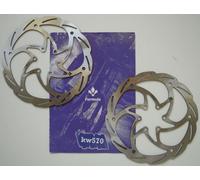 Formula - Cura Brake Set Glossy Black Front/Rear Discs Adapters FD94175-CU NEW
