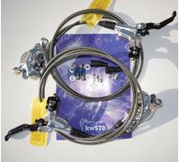 Formula - System CURA X Silver Polish Levers Carbon Screws Titanium Sleeves