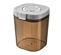 Formula Dispenser, Leakproof Powder Storage Box, Built in Measuring Spoon, 4.9x4.8x6.1 Inches Airtight Portable Container, Ideal for Kitchen, Home, Camping, or on The Go Feeding Needs