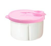 Formula Dispenser | Spill-Free Cover for Easy Opening | Holds 3 Servings Accessories 300ml for Breastfeeding Nursery Kindergarten Camping Outdoor Hospital Travel