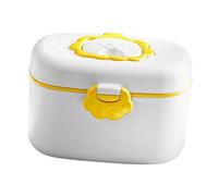 Formula Holder - Travel Dispenser, Baby Container | Portable Leakproof Storage Box for Milk Powder, Snack Organizer for, On-The-Go Feeding for Diaper Bag, Stroller, Car