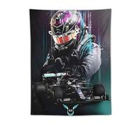 Formula One F1 Driver Poster Lewis-Hamilton F1 Car 1 Cool Tapestry Art Prints Wall Painting Artworks Tapestries Hanging Picture Gift Bedroom Home Decor 30"x40"