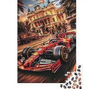 Formula One Racing 1000 Piece Extra-thick Cardboard Classic Jigsaw Puzzle Adult Jigsaws Brain Training Wall Decoration Gift Idea 38x26cm/1000pcs