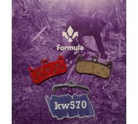 Formula - Original CURA Brake Pads 4/CURA4 Long Life FD40188-10 Red