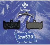 Formula - Pair Brake Pads Cura 4/Cura4 Sintered FD40186-10/Organic FD40187-10
