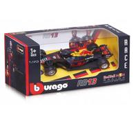 Formula Race Red Bull Racing RB13 Tag Heuer Number 33 Model Diecast 1:43 Bburago