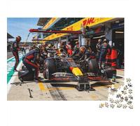 Formula Racing Puzzle for Boy & Girl 1000 Piece Recyclable Pit Stop Jigsaw Puzzle Fun And Challenging Family Game Great Gift Idea for Child‘s Birthday 38x26cm/1000pcs
