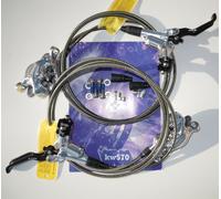 Formula - System CURA X Silver Polish Levers Carbon Screws Titanium Sleeves