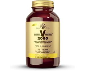 Formula VM 2000 Multinutrient System for the 21st Century 180 Vegan Tabs Solgar