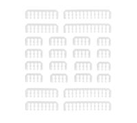 FormulaMod Cable Comb Kit for PSU cable,includes 4 x 24 P + 12 x 8 P + 4 x 6 P +4 x 16 P sleeve Management Tools Wire Organizer Comb Computer Case Water Cooling Cable Organizer