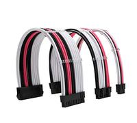 FormulaMod Sleeve Extension Power Supply Cable Kit 18AWG ATX 24P+ EPS 8-P+PCI-E8-P with Combs for PSU to Motherboard/GPU Fm-NCK3