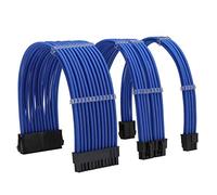 Formulamod Sleeve Extension Power Supply Cable Kit 18AWG ATX 24P+ EPS 8-P+PCI-E8-P with Combs for PSU to Motherboard/GPU