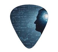 Formulas Shapes Theory Math Lesson Guitar Pick 12 Picks Fashion Personalized Bass Pick Durable Electric Guitar Plectrums Instrument Accessories