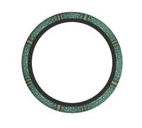 Formulas Shapes Theory Math Lesson Word -Print Best Non-Slip Steering Wheel Cover - Universal Fit For Cars, Suvs & Trucks - Thermal Protection Neoprene Grip